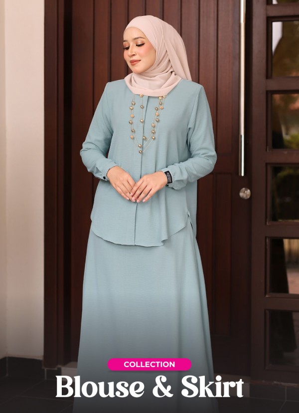 BLOUSE AND SKIRT