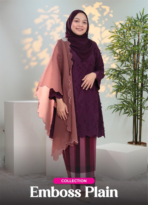 KOLEKSI EMBOSS PLAIN