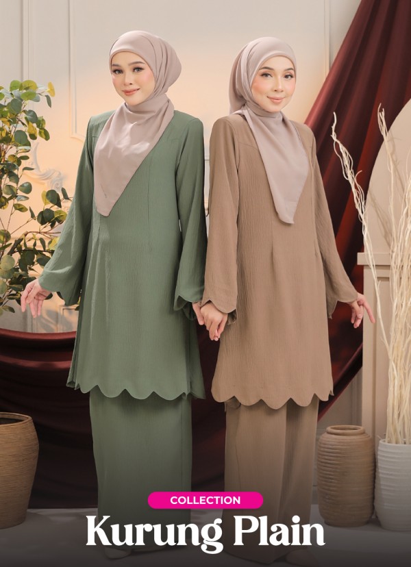 KOLEKSI KURUNG PLAIN