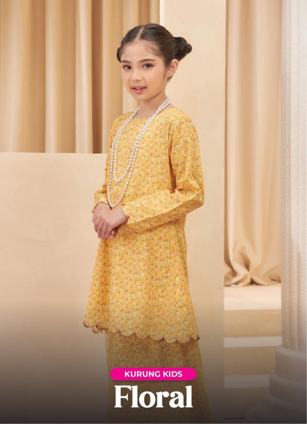 KURUNG FLORAL KIDS