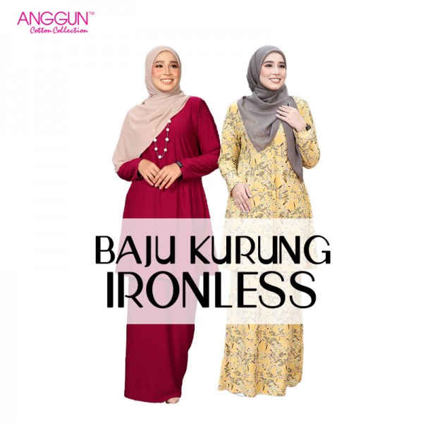 BAJU KURUNG IRONLESS DEWASA
