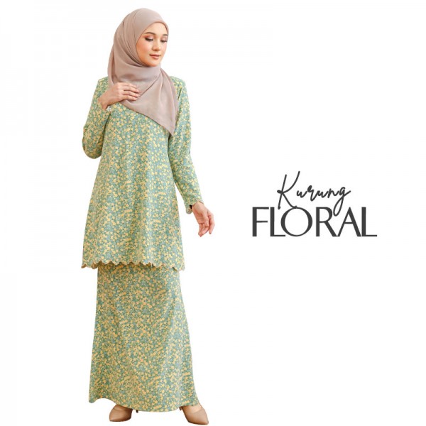 KURUNG FLORAL DEWASA