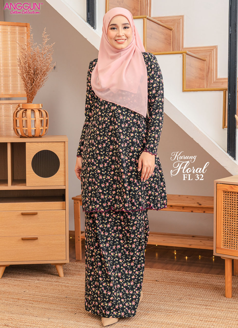 Baju kurung deals japanese cotton