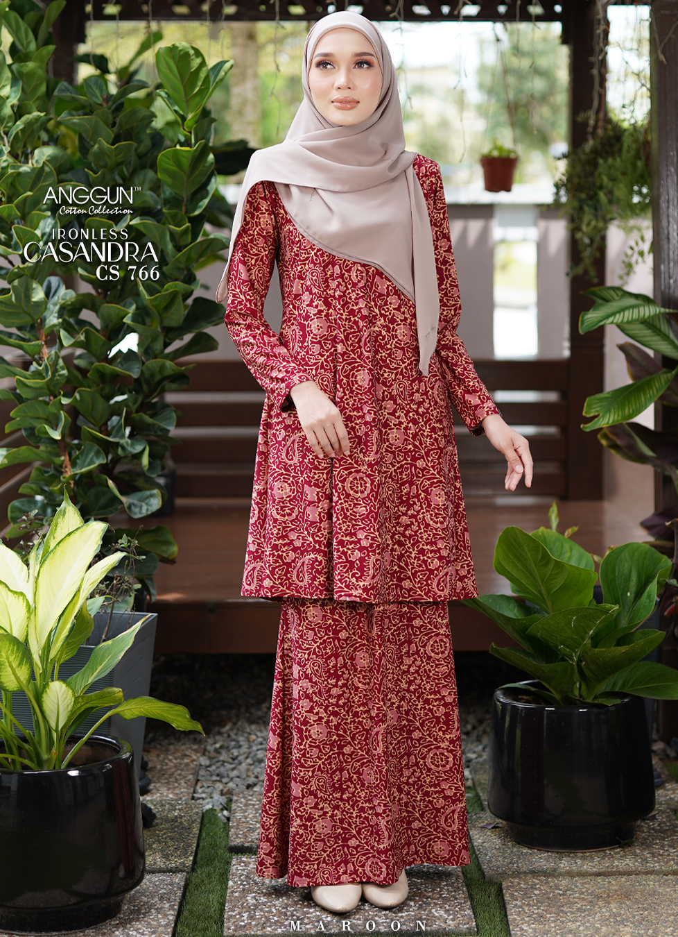 Anggun Cotton Collection | Baju Kurung Selembut Kapas | WAREHOUSE ...